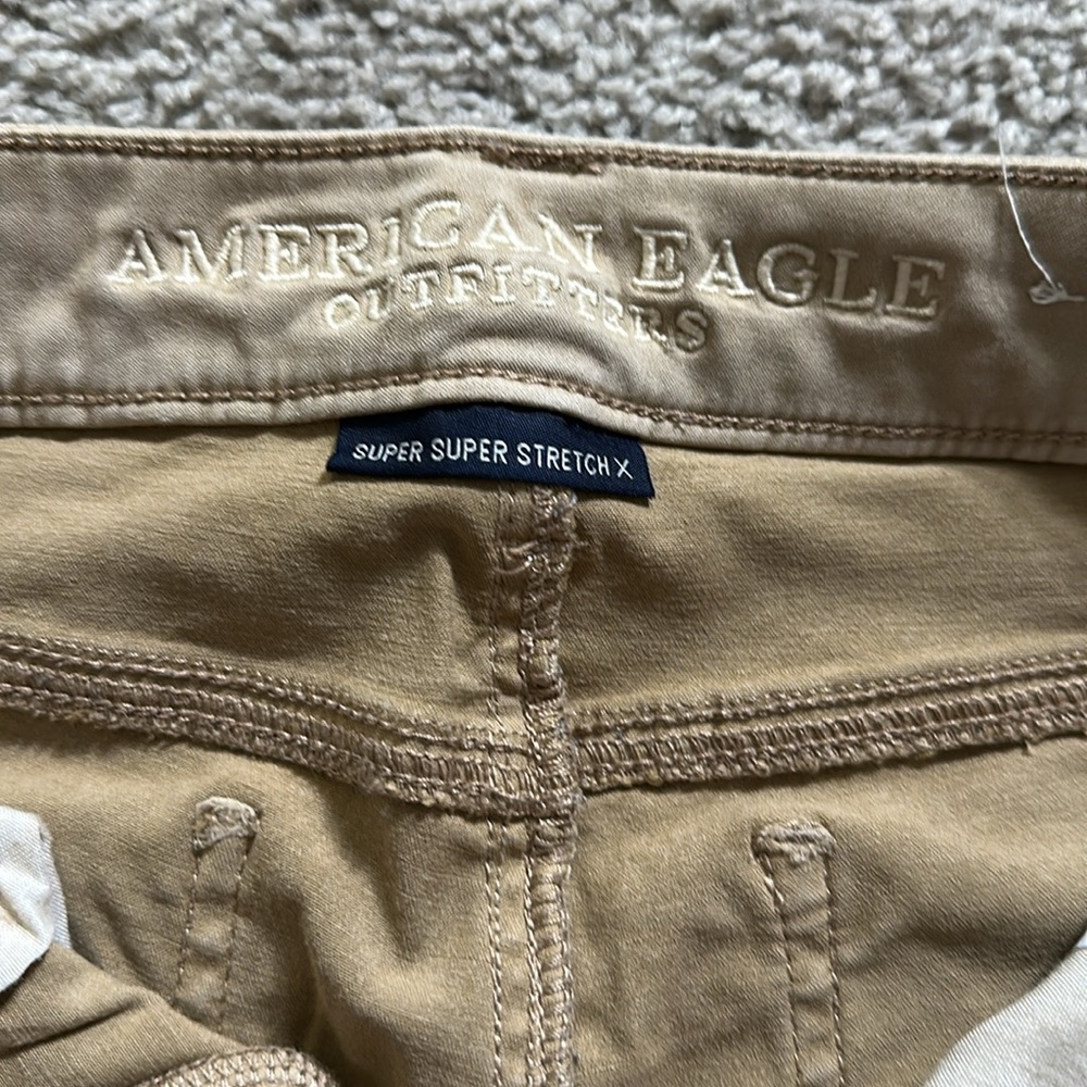 American Eagle Outfitters Super Stretch Khaki Pants - Picture 3 of 4